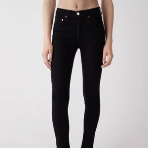 Re/Done Originals High Rise Ankle Crop